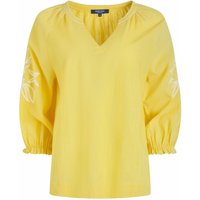 Weird Fish Emma Embroidered Sleeve Blouse Sunshine Yellow Size 10 Weird Fish Emma Embroidered Sleeve Blouse Sunshine Yellow Size 10