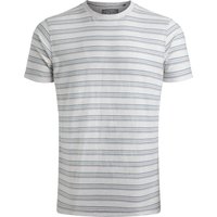 Weird Fish Steve Striped T-Shirt Ecru Size 5XL Weird Fish Steve Striped T-Shirt Ecru Size 5XL