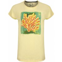 Weird Fish Coral Collage Organic Cotton Front Print T-Shirt Sunshine Yellow Size 12 Weird Fish Coral Collage Organic Cotton Front Print T-Shirt Sunshine Yellow Size 12