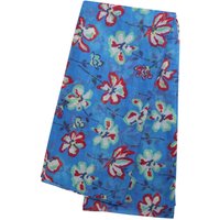 Weird Fish Kiera Recycled Polyester Sarong Scarf Blue Size ONE Weird Fish Kiera Recycled Polyester Sarong Scarf Blue Size ONE