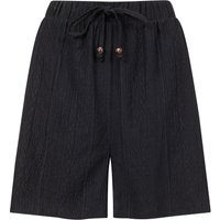 Weird Fish Mima Broderie Stretch Travel Shorts Black Size 18 Weird Fish Mima Broderie Stretch Travel Shorts Black Size 18