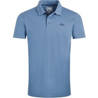 Weird Fish Miles Pique Polo Shirt Mid Blue Size 5XL Weird Fish Miles Pique Polo Shirt Mid Blue Size 5XL