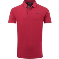 Weird Fish Miles Pique Polo Shirt Rhubarb Size XL Weird Fish Miles Pique Polo Shirt Rhubarb Size XL