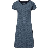 Weird Fish Tallahassee Printed Jersey Dress Powder Blue Size 22 Weird Fish Tallahassee Printed Jersey Dress Powder Blue Size 22