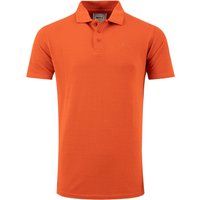 Weird Fish Giles Pique Polo Shirt Rust Leaves Size 4XL Weird Fish Giles Pique Polo Shirt Rust Leaves Size 4XL