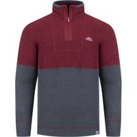 Weird Fish Kielder 1/4 Zip Limited Edition Macaroni Sweatshirt Antique Cherry Size 3XL Weird Fish Kielder 1/4 Zip Limited Edition Macaroni Sweatshirt Antique Cherry Size 3XL