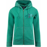 Weird Fish Franchises Graphic Full Zip Hoodie Green Ivy Size 20 Weird Fish Franchises Graphic Full Zip Hoodie Green Ivy Size 20