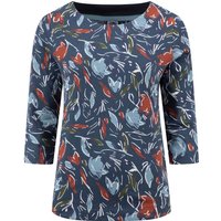 Weird Fish Pinto Printed Jersey T-Shirt Navy Blue Size 20 Weird Fish Pinto Printed Jersey T-Shirt Navy Blue Size 20