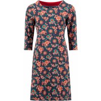 Weird Fish Starshine Printed Jersey Dress Dark Blue Size 14 Weird Fish Starshine Printed Jersey Dress Dark Blue Size 14