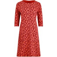 Weird Fish Starshine Printed Jersey Dress Garnet Size 14 Weird Fish Starshine Printed Jersey Dress Garnet Size 14