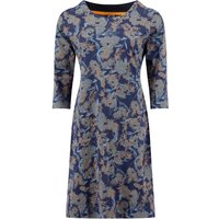 Weird Fish Starshine Printed Jersey Dress Moonlight Blue Size 18 Weird Fish Starshine Printed Jersey Dress Moonlight Blue Size 18