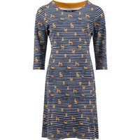 Weird Fish Starshine Printed Jersey Dress Ochre Size 20 Weird Fish Starshine Printed Jersey Dress Ochre Size 20