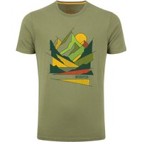 Weird Fish Aspect Mountains Front Print Graphic T-Shirt Artichoke Size 2XL Weird Fish Aspect Mountains Front Print Graphic T-Shirt Artichoke Size 2XL