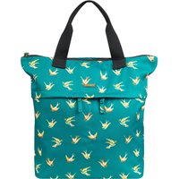 Weird Fish Ekora Printed Polyester Backpack Deep Teal Size ONE Weird Fish Ekora Printed Polyester Backpack Deep Teal Size ONE