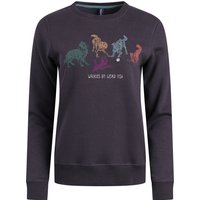 Weird Fish Chidham Graphic Crew Neck Sweatshirt Midnight Size 16 Weird Fish Chidham Graphic Crew Neck Sweatshirt Midnight Size 16