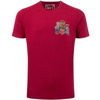 Weird Fish Doctor Hoot Back Print Artist T-Shirt Garnet Size 4XL Weird Fish Doctor Hoot Back Print Artist T-Shirt Garnet Size 4XL