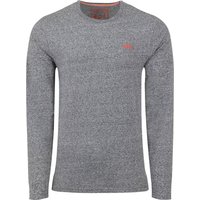 Weird Fish Fins Branded Long Sleeve T-Shirt Ebony Marl Size 3XL Weird Fish Fins Branded Long Sleeve T-Shirt Ebony Marl Size 3XL