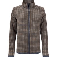 Weird Fish Rochelle Full Zip Printed Microfleece Brown Size 18 Weird Fish Rochelle Full Zip Printed Microfleece Brown Size 18