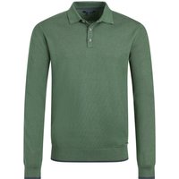 Weird Fish Alden Long Sleeve Knitted Polo Army Green Size 2XL Weird Fish Alden Long Sleeve Knitted Polo Army Green Size 2XL