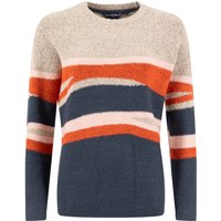 Weird Fish Chiltern Intarsia Knitted Jumper Chalk Size 14 Weird Fish Chiltern Intarsia Knitted Jumper Chalk Size 14