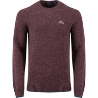 Weird Fish Gorleston Crew Neck Jumper Aubergine Size 4XL Weird Fish Gorleston Crew Neck Jumper Aubergine Size 4XL