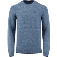 Weird Fish Gorleston Crew Neck Jumper Pale Denim Size 2XL Weird Fish Gorleston Crew Neck Jumper Pale Denim Size 2XL