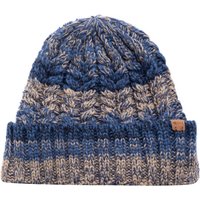 Weird Fish Exmouth Twisted Beanie Hat Navy Size ONE Weird Fish Exmouth Twisted Beanie Hat Navy Size ONE