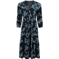 Weird Fish Gardot Viscose Printed Midaxi Dress Spring Lake Size 20 Weird Fish Gardot Viscose Printed Midaxi Dress Spring Lake Size 20