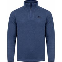 Weird Fish Stowe Recycled 1/4 Zip Soft Knit Fleece Blue Indigo Size XL Weird Fish Stowe Recycled 1/4 Zip Soft Knit Fleece Blue Indigo Size XL