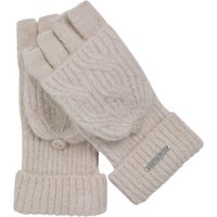 Weird Fish Cassell Sparkle Fingerless Gloves Chalk Size ONE Weird Fish Cassell Sparkle Fingerless Gloves Chalk Size ONE