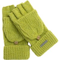 Weird Fish Cassell Sparkle Fingerless Gloves Woodbine Size ONE Weird Fish Cassell Sparkle Fingerless Gloves Woodbine Size ONE