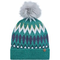 Weird Fish Frady Fair Isle Bobble Hat GreenIvy Size ONE Weird Fish Frady Fair Isle Bobble Hat GreenIvy Size ONE