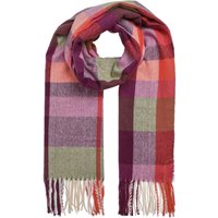 Weird Fish Badida Brushed Check Scarf Beet Size ONE Weird Fish Badida Brushed Check Scarf Beet Size ONE