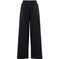 Weird Fish Ivy Jersey Wide Leg Trouser Black Size 8 Weird Fish Ivy Jersey Wide Leg Trouser Black Size 8