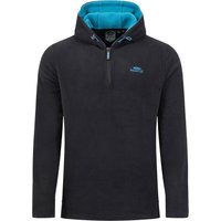 Weird Fish Gervase 1/4 Zip Microfleece Hoodie Black Size 4XL Weird Fish Gervase 1/4 Zip Microfleece Hoodie Black Size 4XL