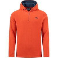 Weird Fish Gervase 1/4 Zip Microfleece Hoodie Rust Leaves Size 4XL Weird Fish Gervase 1/4 Zip Microfleece Hoodie Rust Leaves Size 4XL