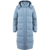 Weird Fish Kenley Heavyweight Longline Duvet Coat Lake Blue Size 16 Weird Fish Kenley Heavyweight Longline Duvet Coat Lake Blue Size 16