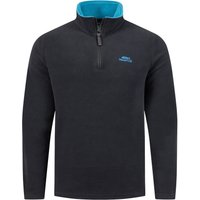 Weird Fish Gene 1/4 Zip Microfleece Black Size 4XL Weird Fish Gene 1/4 Zip Microfleece Black Size 4XL