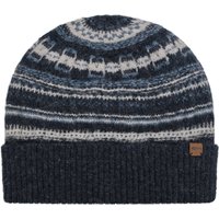 Weird Fish Rodi Fine Fair Isle Beanie Navy Size ONE Weird Fish Rodi Fine Fair Isle Beanie Navy Size ONE