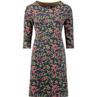 Weird Fish Shafika Organic Cotton Printed Jersey Dress Twilight Size 12 Weird Fish Shafika Organic Cotton Printed Jersey Dress Twilight Size 12