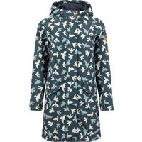 Weird Fish Alinda Printed Waterproof Jacket Midnight Size 10 Weird Fish Alinda Printed Waterproof Jacket Midnight Size 10
