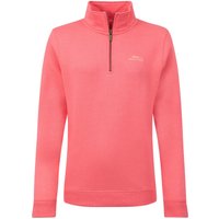 Weird Fish Avery 1/4 Zip Sweatshirt Flamingo Size 22 Weird Fish Avery 1/4 Zip Sweatshirt Flamingo Size 22