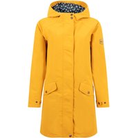 Weird Fish Delara Waterproof Jacket Mustard Size 10 Weird Fish Delara Waterproof Jacket Mustard Size 10