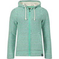 Weird Fish Fisher Full Zip Stripe Macaroni Hoodie Apple Mint Size 10 Weird Fish Fisher Full Zip Stripe Macaroni Hoodie Apple Mint Size 10