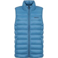 Weird Fish Atissa Lightweight Padded Gilet Washed Blue Size 14 Weird Fish Atissa Lightweight Padded Gilet Washed Blue Size 14