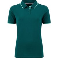 Weird Fish Pammie Pique Polo Shirt Deep Teal Size 8 Weird Fish Pammie Pique Polo Shirt Deep Teal Size 8