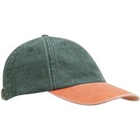 Weird Fish Westbury Colour Block Twill Cap Basil Size ONE Weird Fish Westbury Colour Block Twill Cap Basil Size ONE