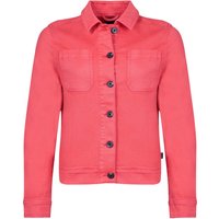 Weird Fish Rosanna Canvas Jacket Flamingo Size 14 Weird Fish Rosanna Canvas Jacket Flamingo Size 14