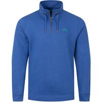 Weird Fish Brampton 1/4 Zip Sweatshirt Mazarine Blue Size 2XL Weird Fish Brampton 1/4 Zip Sweatshirt Mazarine Blue Size 2XL