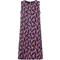 Weird Fish Adenea Printed Jersey Shift Dress Mid Navy Size 18 Weird Fish Adenea Printed Jersey Shift Dress Mid Navy Size 18